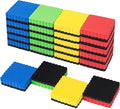 JEFURE 24 Pcs Mini Dry Erase Erasers, Magnetic Whiteboard Eraser, Magnetic by JEFURE