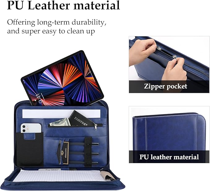 ProCase Portfolio Business Padfolio Folder - Image 4