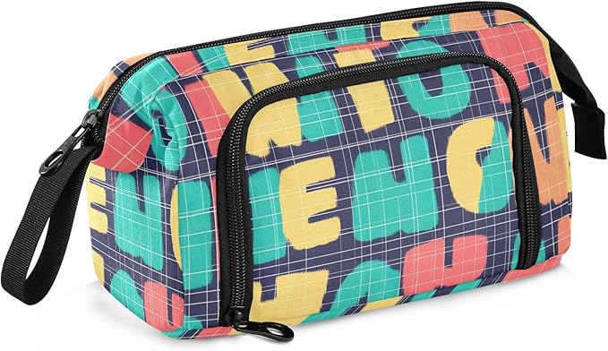Bolaz Big Capacity Pencil Pen Case Pouch Bag School College Office Organizer by Unknown