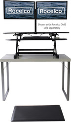 Rocelco 46" Height Adjustable Corner Standing Desk Converter - Image 2