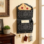 Chadechimo Rustic Key and Mail Holder - Image 3