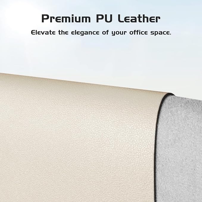 Aothia Leather Desk Pad Protector, Office Mat, Large Mouse Pad, Laptop Pad - Image 2