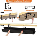 Under Desk Cable Management Tray - Image 7