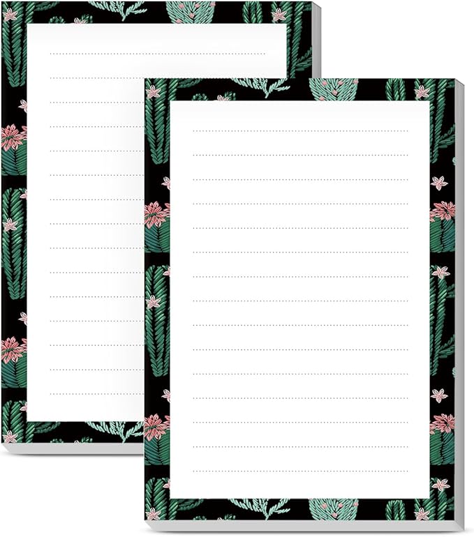 SXboxing Sticky Notes 4X6 Inches, 2 Pack Large Cute Self-Stick Pads, Bright by SXboxing