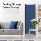 Kecreque Room Partitions and Dividers 4 Panel Portable Wall w/ 3 Wider Feet - Image 8