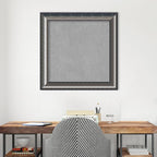 Amanti Art Silver Framed Magnetic Board 30x30 Medium Vision Board - Image 4