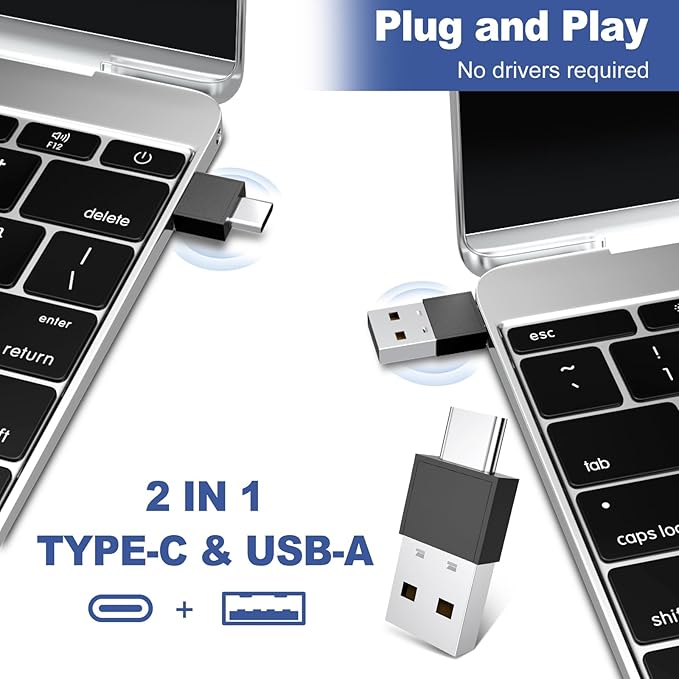 Presentation Clicker PowerPoint Wireless Presenter Remote: USB C Laser Pointer - Image 5