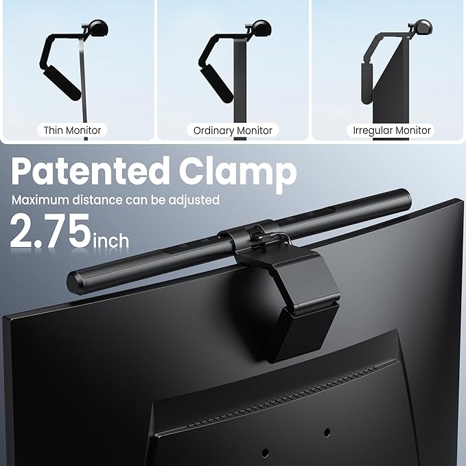 Quntis Computer Monitor Lamp, Screen Monitor Light Bar - Image 8