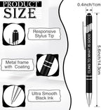 Zonon 12 Pcs Inspirational Pens Bulk Funny Ballpoint Pen - Image 2