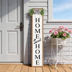 Double-sided Welcome Wooden Sign Stand - Image 6