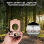 Anbte Compass Hiking Survival, IP65 Waterproof Metal Compass - Image 6