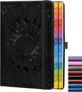 Address Book with Colorful Alphabetical Tabs – Hardcover Contact Organizer by HwxBen