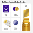 ARTISTRO 8 Metallic Poster Markers - Image 3