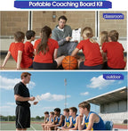Double-Sided Basketball Coaching Clipboard & Dry Erase Whiteboard - Image 6