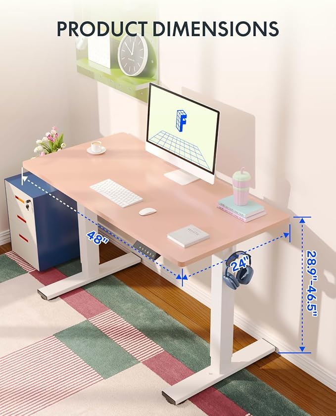 FLEXISPOT EN1 One-Piece Standing Desk - Image 5