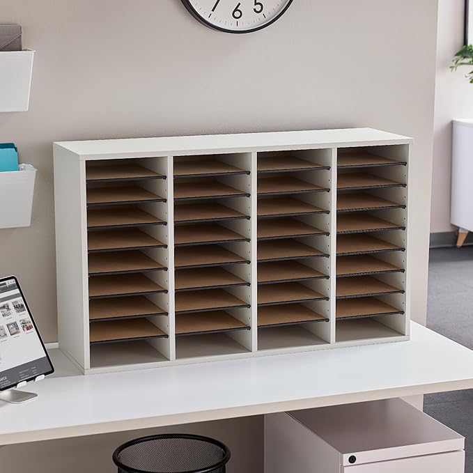 Safco Literature Organizer, 36 Compartments, Office and Classroom Mailbox - Image 5