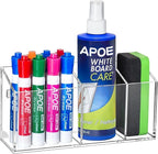 Banafich Magnetic Dry Erase Marker Holder, Acrylic Magnet Pen Holder by Banafich