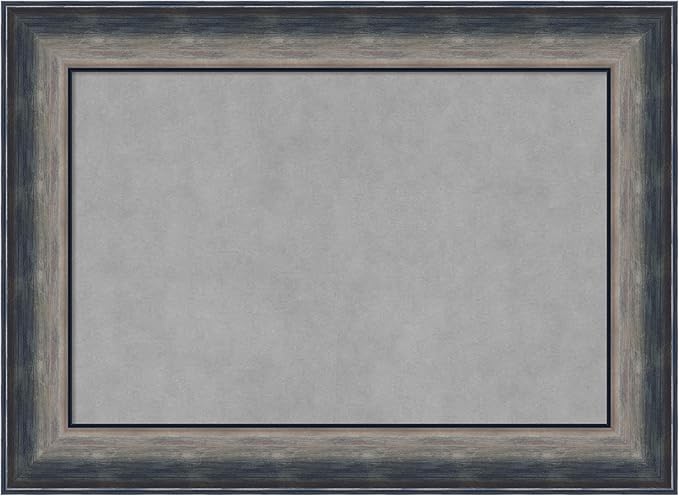 Amanti Art Silver Framed Magnetic Board 22x30 Medium Vision Board by AmantiArt