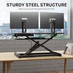 JOY worker Standing Desk Converter, Desktop Workstation Riser - Image 7