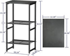 GEORIS 3 Tier Freestanding Printer Stand Shelf - Image 7