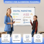 Grtard 24" x 18" Magnetic Dry Erase Whiteboard - Image 4