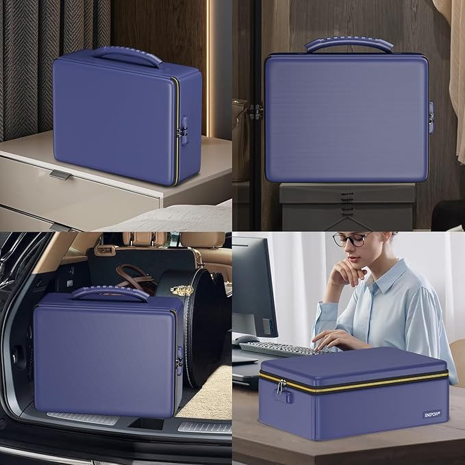 ENGPOW Fireproof Document Box, Hard Fireproof Box - Image 7