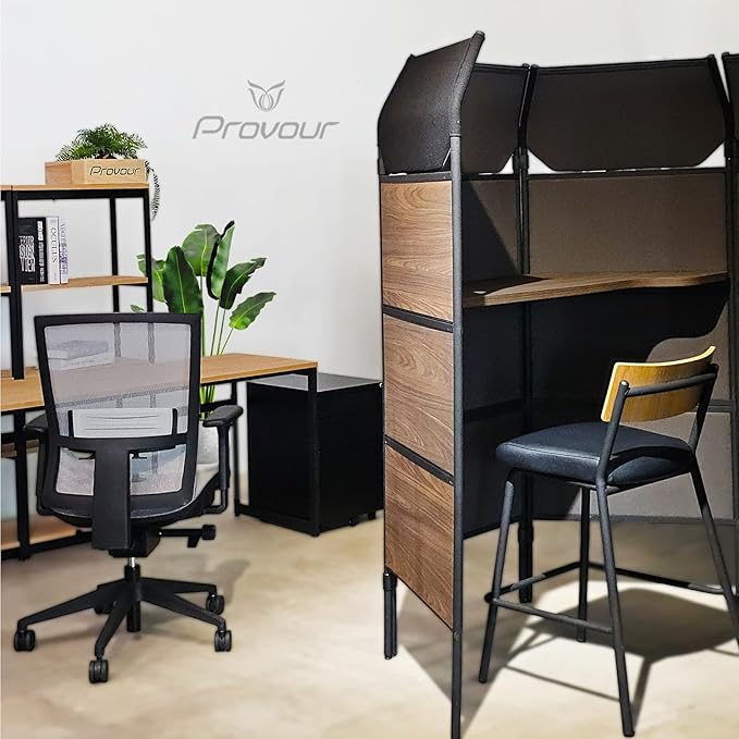 Provour Work Booth, Private Workstation, Room Divider, Office Pod, Acoustic - Image 8