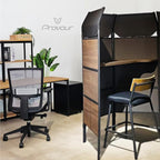 Provour Work Booth, Private Workstation, Room Divider, Office Pod, Acoustic - Image 8