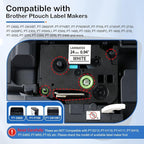 Labelife 8-Pack TZe-251 TZe TZ Tape 24mm 0.94 Compatible - Image 4