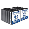 Samsill 1.5 Inch 3 Ring Binders, Made in USA, Economy Round Ring, 325 Sheet by Samsill