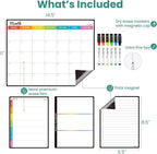 Magnetic Dry Erase Monthly Calendar Set - Image 2