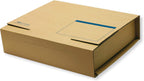 Elba Tric System 83530 Shipping Box for Files with Spine Width up to 8 cm with Address Field Pack of 20 Natural Brown