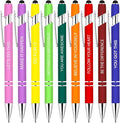 Luxeviss 9 Pcs Inspirational Pens Bulk by LuxevissWriteYourRise