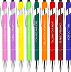 Luxeviss 9 Pcs Inspirational Pens Bulk by LuxevissWriteYourRise