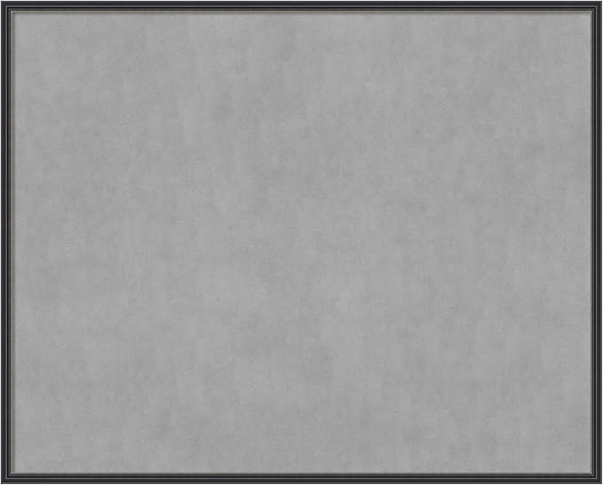 Amanti Art Black Framed Magnetic Board 33x41 X-Large Vision Board by AmantiArt