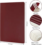 feela 8 Pack Soft Cover Journal Bulk, Notebooks College Ruled - Image 2