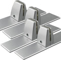 Sneeze Guard Clamp Bracket 4 Pcs Shield Base by noonebutyou