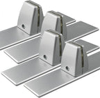 Sneeze Guard Clamp Bracket 4 Pcs Shield Base by noonebutyou