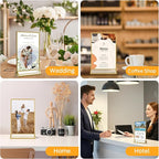 Smarpau 16 Pack 4x6 Acrylic Sign Holder - Image 8