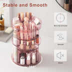 Jiavarry 360 Rotating Makeup Organizer - Image 4