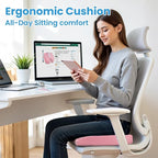 TushGuard Office/Car Seat Cushion, Non-Slip Sciatica & Back Coccyx Tailbone - Image 7