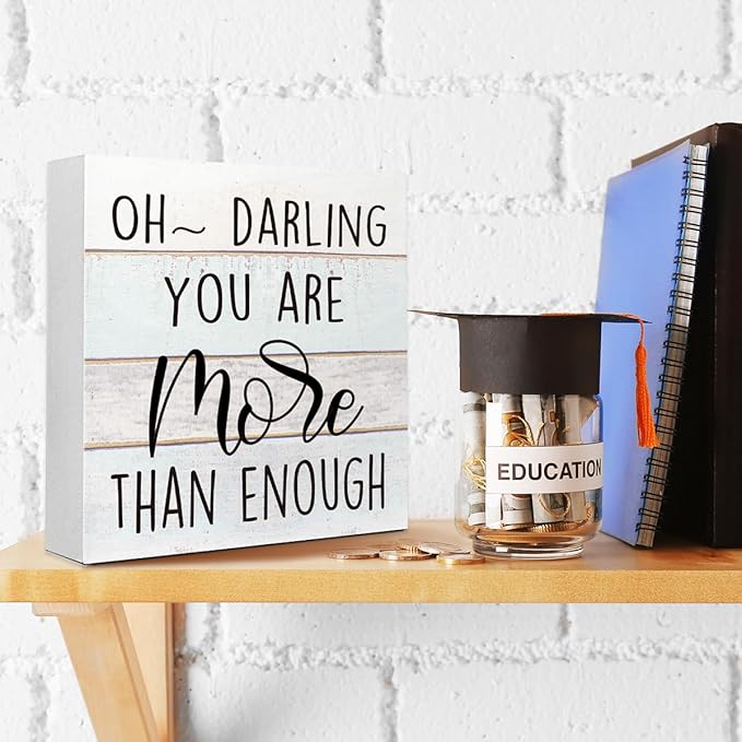 WUZYOU Encouraging Wooden Plaque - Image 4
