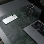 TORONATA Jersey Genuine Calfskin Leather Desk Pad, Office Desk Mat - Image 3