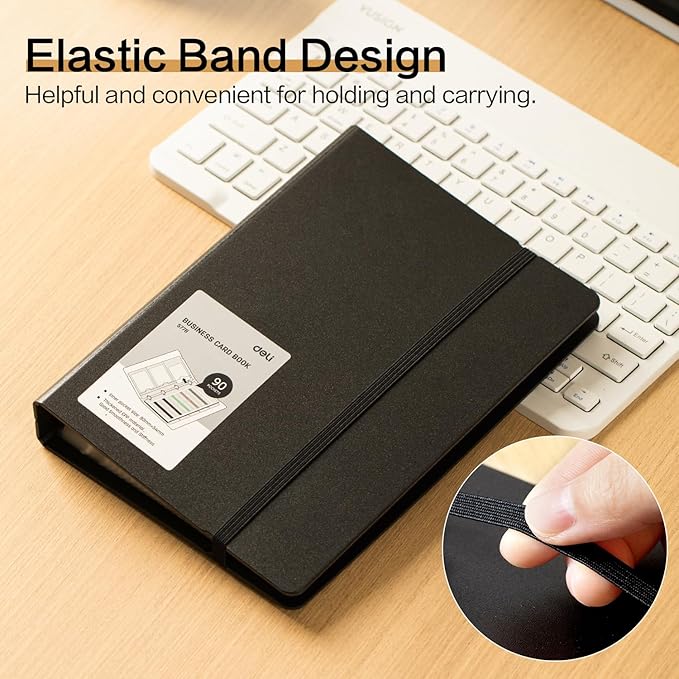 deli Business Card Book Holder, Business Card Organizer, Name Card Book Holder - Image 6