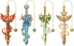 Fantasy Sword Bookmarks 4pcs by VYRANA