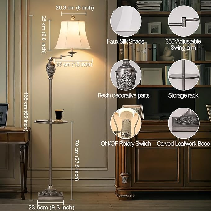 Traditional LED Floor Lamp - Image 4