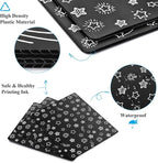 Black 24-Pack Desk Dividers for Students, Waterproof Plastic Study Carrel - Image 3
