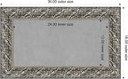 Amanti Art Silver Framed Magnetic Board 18x30 Small Vision Board - Image 4