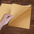 COLOURFUL US 120 Sheets Kraft Paper Letter Sized 120 GSM Brown Stationery Paper - Image 5