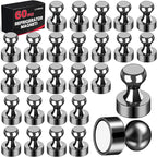 LOVIMAG Fridge Magnets 60Pcs Refrigerator Whiteboard Small Strong Magnet by LOVIMAG